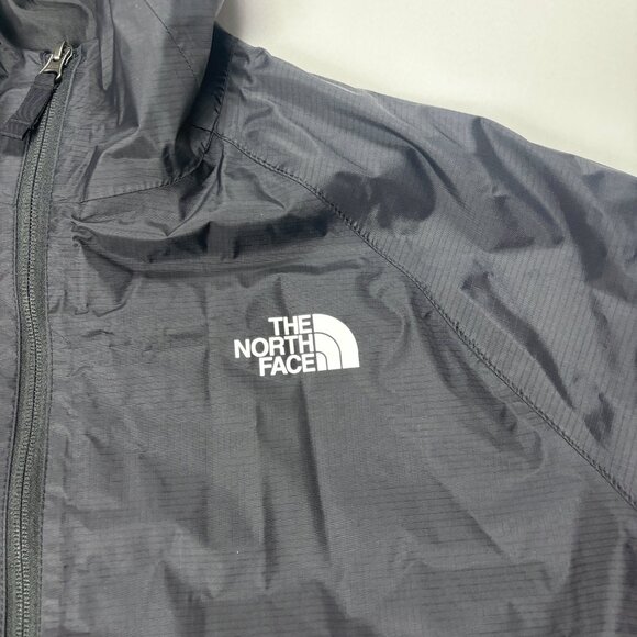 The North Face Mens Boreal Dry Vent Lined Rain Jacket Black Sz L Shell Coat - Picture 7 of 9